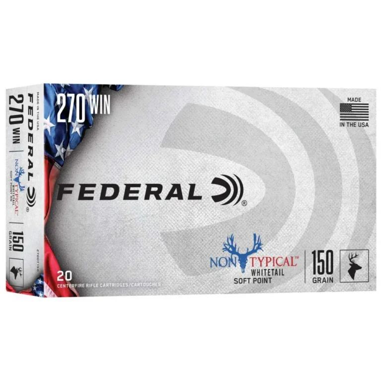 Federal 270DT150 Non-Typical 270 Win 150 gr Non-Typical Soft Point (SP) 20 Bx/ Federal 270DT150 Non-Typical 270 Win 150 gr Non-Typical Soft Point (SP) 20 Bx/