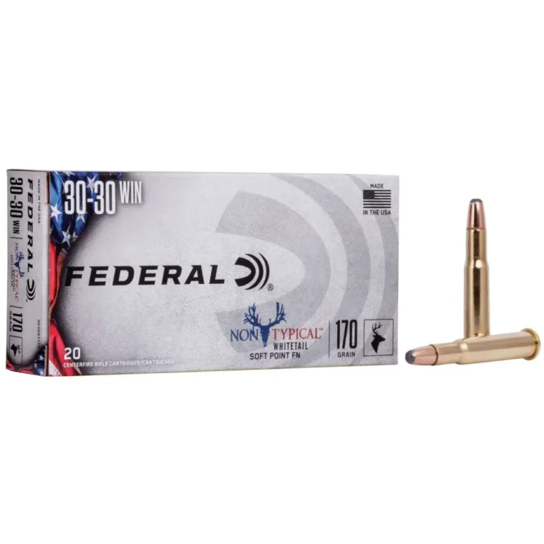 Federal 3030DT170 Non-Typical  30-30 Win 170 gr Non-Typical Soft Point (SP) 20 B