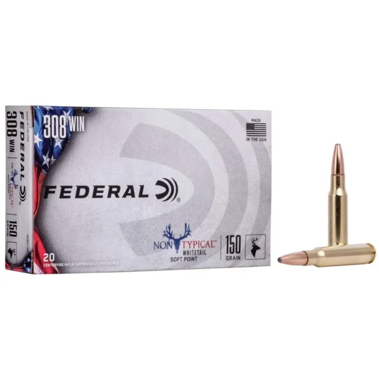 Federal 308DT150 Non-Typical  308 Win 150 gr Non-Typical Soft Point (SP) 20 Bx/