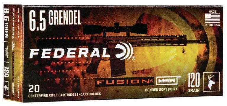 Federal F65GDLMSR1 Fusion 6.5 Grendel 120 gr Fusion Soft Point 20 Bx/ 10 Cs Federal F65GDLMSR1 Fusion 6.5 Grendel 120 gr Fusion Soft Point 20 Bx/ 10 Cs