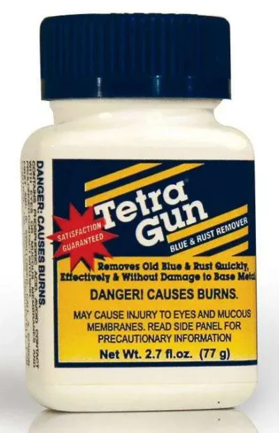 TETRA GUN BLUE & RUST REMOVER (2.7 OZ.) BLISTER PACK