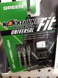 Nockturnal FIT Lighted Nocks Green 3 pk. Nockturnal FIT Lighted Nocks Green 3 pk.