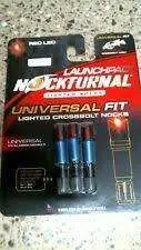 NOCKTURNAL LAUNCHPAD LIGHTED CB NOCK RED 3PK NOCKTURNAL LAUNCHPAD LIGHTED CB NOCK RED 3PK