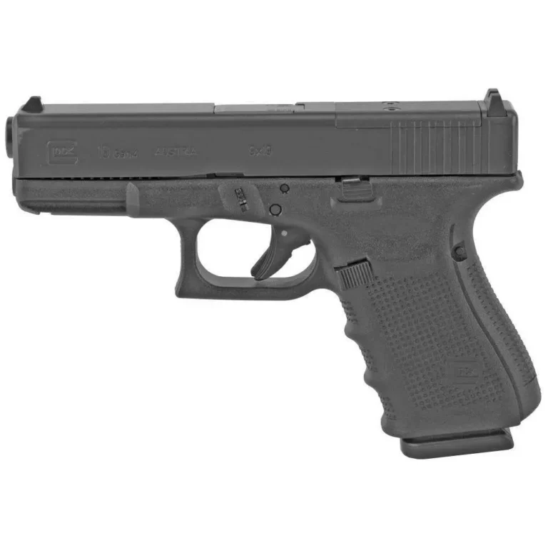 Glock PR19501MOS G19 Gen 4 MOS Rebuilt 9mm Luger 4.01″ 15+1 Black Interchangeabl