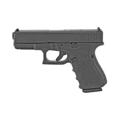 Glock UG1950201MOS G19 Gen 4 MOS 9mm Luger 4.02″ 10+1 Black Steel, Black Modular Glock UG1950201MOS G19 Gen 4 MOS 9mm Luger 4.02″ 10+1 Black Steel, Black Modular