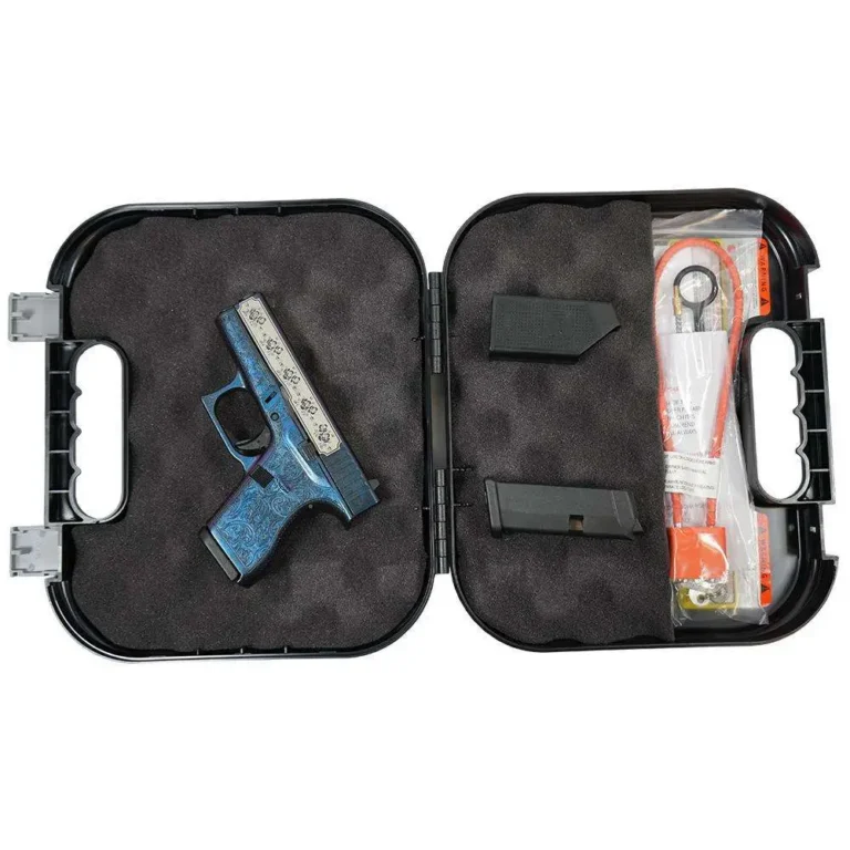 G42 SUB CMPT .380ACP 3.2″ 2/6RD MAG USA-Glock & Roses Engr Mongoose Purple G42 SUB CMPT .380ACP 3.2″ 2/6RD MAG USA-Glock & Roses Engr Mongoose Purple