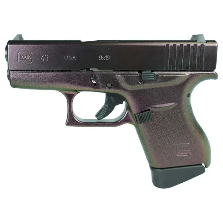 G43 SUB COMPACT 9MM 3.4″ 2/6RD Simmering Razorback G43 SUB COMPACT 9MM 3.4″ 2/6RD Simmering Razorback