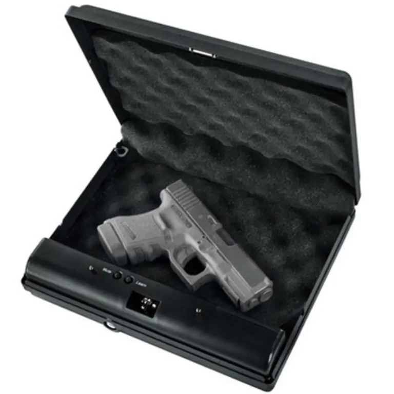 Gunvault MV55019 MicroVault 550 Gun Safe Mechanical Illuminated Keypad/Key 20 Ga