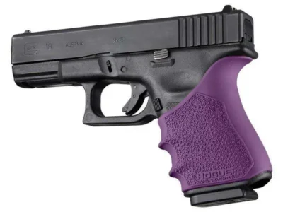 HandAll Beavertail Grip Sleeve Glock 19 Gen 3-4 Purple