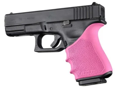 HandAll Beavertail Grip Sleeve Glock 19 Gen 3-4 Pink