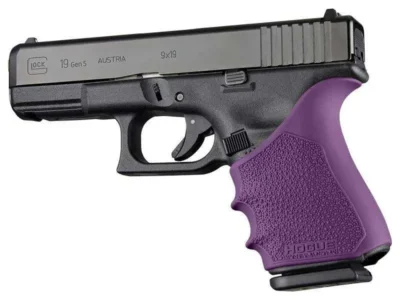 HandAll Beavertail Grip Sleeve Glock 19 Gen 1-2-5 Purple