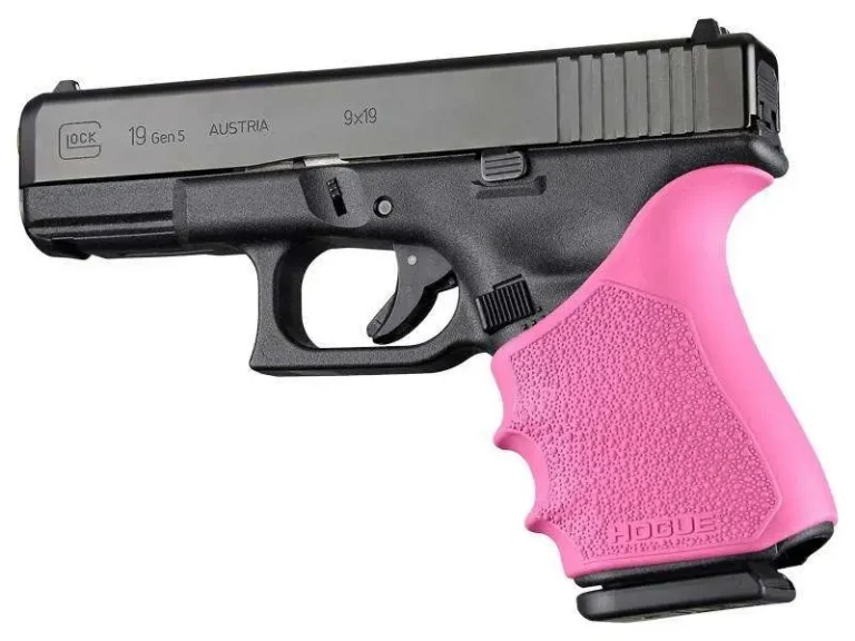 HandAll Beavertail Grip Sleeve Glock 19 Gen 1-2-5 Pink
