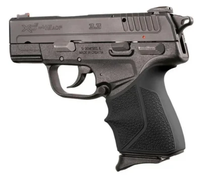 Springfield Armory XD-E 9mm / .45acp handall beavertail grip sleeve black