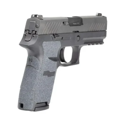 Wrapter Grit Adhesive Grip Sig Sauer P320 Black Medium Grip Module Compact