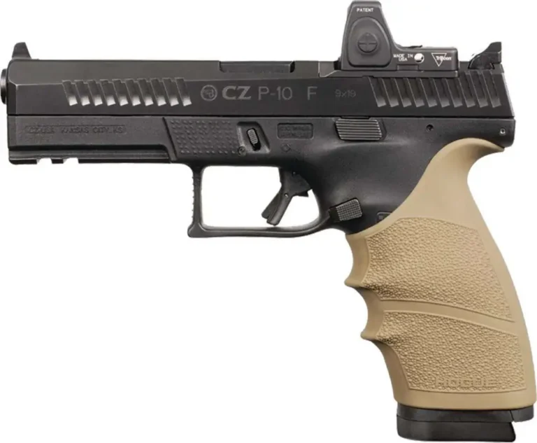 HandAll Beavertail Grip Sleeve CZ P-10 Full Size 9mm FDE HandAll Beavertail Grip Sleeve CZ P-10 Full Size 9mm FDE