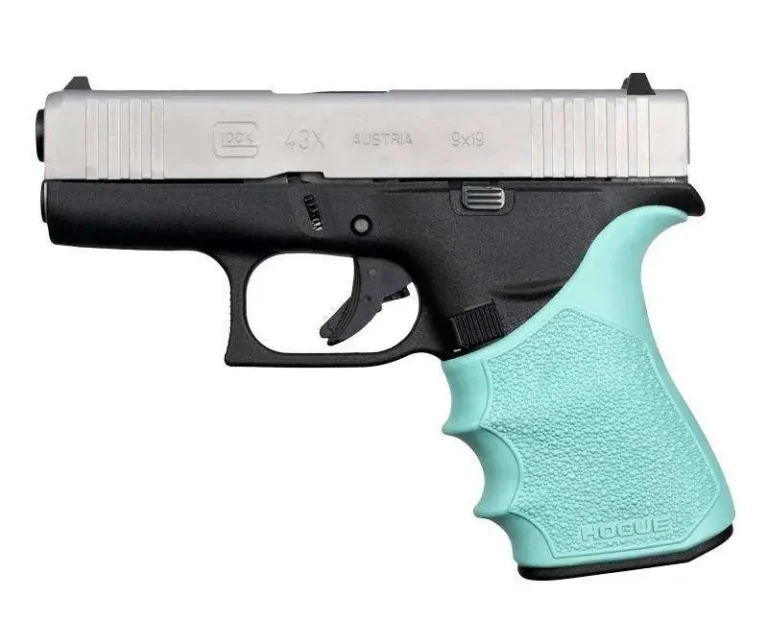HandAll Beavertail Grip Sleeve Glock 43X 48 Aqua