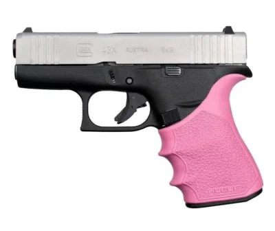HandAll Beavertail Grip Sleeve Glock 43X 48 Pink