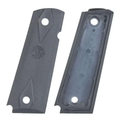 HOGUE 1911 GOVERNMENT PANELS DIAMOND CHECKERED PEWTER