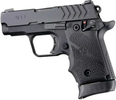 Springfield Armory 911 .380 Ambi Safety Rubber Grip w/FG Black