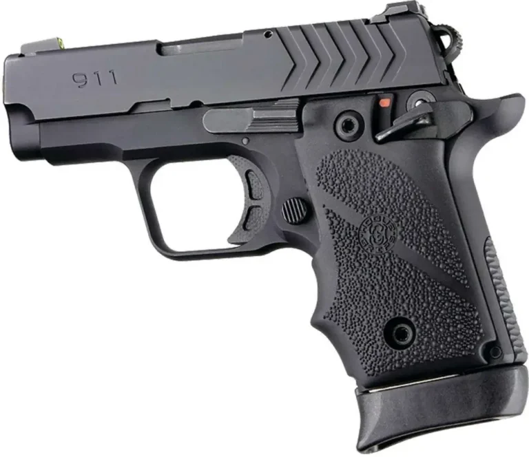Springfield Armory 911 .380 Ambi Safety Rubber Grip w/FG Black Springfield Armory 911 .380 Ambi Safety Rubber Grip w/FG Black