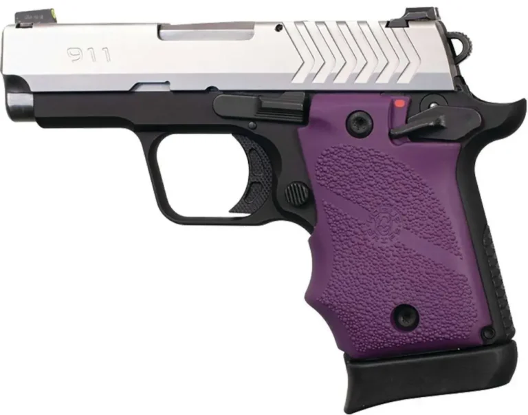 Springfield Armory 911 9mm Ambi Safety Rubber Grip w/FG Purple Springfield Armory 911 9mm Ambi Safety Rubber Grip w/FG Purple
