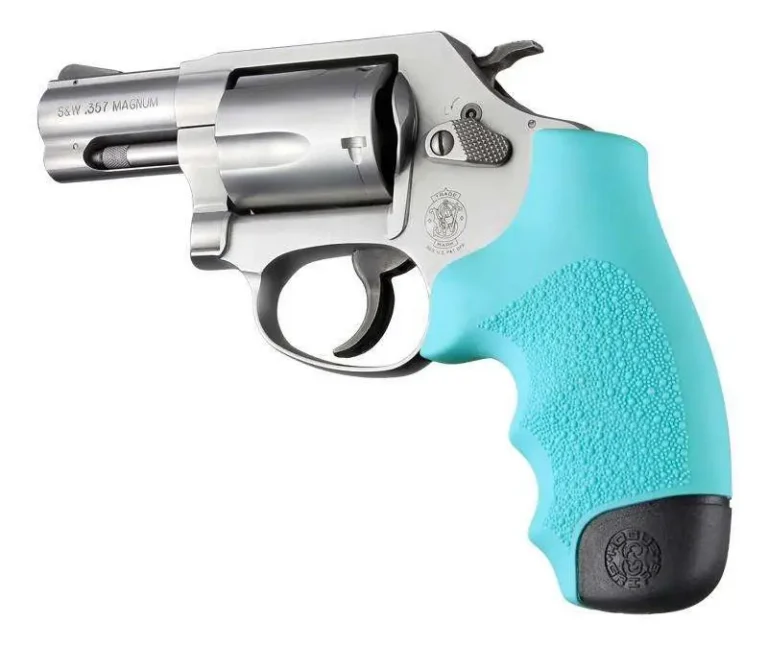 S&W J Frame Round Butt Rubber Monogrip Aqua S&W J Frame Round Butt Rubber Monogrip Aqua