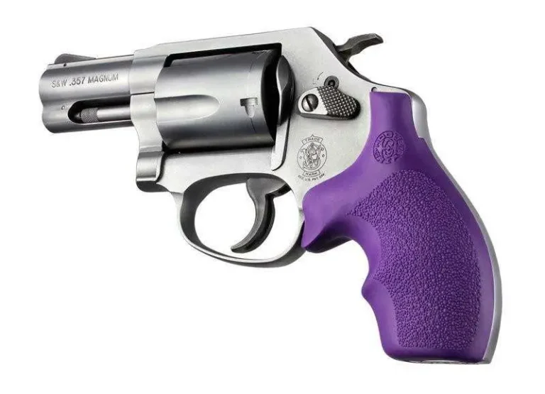 HOGUE RUBBER GRIP S&W J-FRAME ROUND BUTT BANTAM STYLE PURPLE HOGUE RUBBER GRIP S&W J-FRAME ROUND BUTT BANTAM STYLE PURPLE
