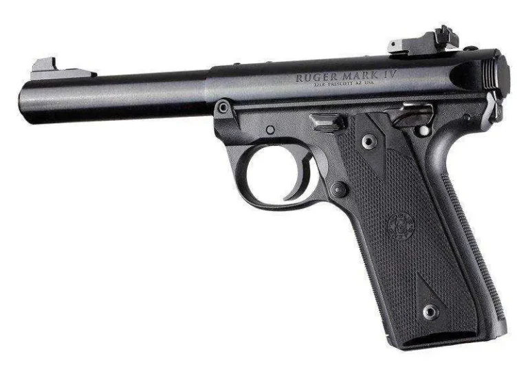 Ruger 22/45 MKIV Rubber Grip Panels Checkered W/Diamonds Black Ruger 22/45 MKIV Rubber Grip Panels Checkered W/Diamonds Black