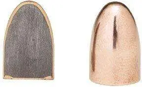 FMJ 9MM CALIBER (0.355”) PISTOL BULLETS 9MM (0.355”) 115GR FULL METAL JACKET ROUND NOSE 500/BOX
