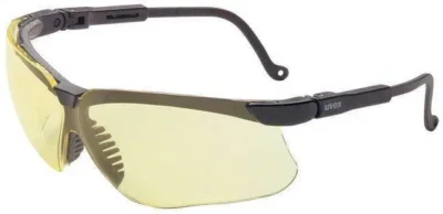Howard Leight R03571 Genesis Shooting/Sporting Glasses Black Frame/Amber Lens