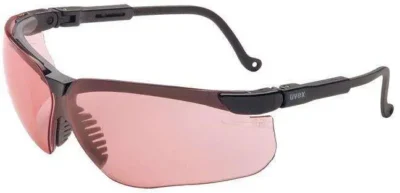 Howard Leight R03575 Genesis Shooting/Sporting Glasses Black Frame/Vermillion Le