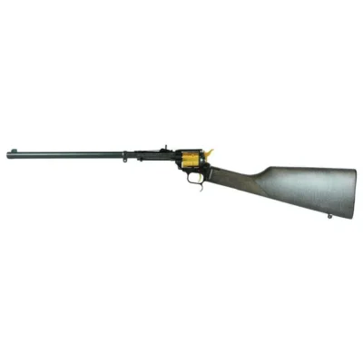 Heritage Rancher Black and Gold 22 LR 16″ Barrel 6 Rounds