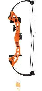 Bear Youth Bow Brave RH Orange