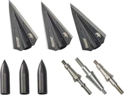 Bear Razor Head VWS Single Bevel Broadhead Kit 150-250 gr. 3 pk.