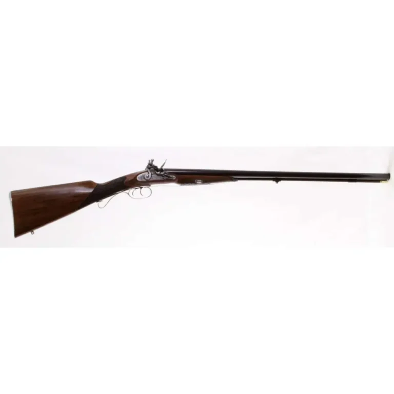 SIDE BY SIDE SHOTGUN FLINTLOCK DELUXE 20 ga. SIDE BY SIDE SHOTGUN FLINTLOCK DELUXE 20 ga.