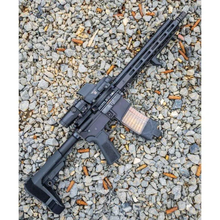 IWI US Z15TAC12 Zion-15  Pistol 5.56 NATO 12.50″ 30+1 Black Black SBA3 Pistol Brace