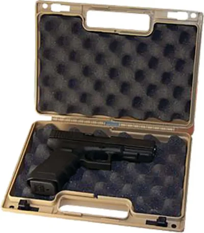 Berry’s Single Pistol Case (Tan)