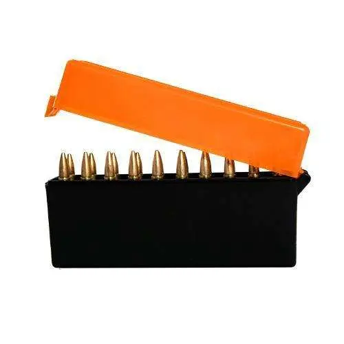 Berrys Ammo Box 209 – .243/6.5/.30-06 20rd Hunter Orange/Black Berrys Ammo Box 209 – .243/6.5/.30-06 20rd Hunter Orange/Black