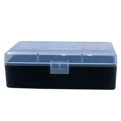 407 – .44 Cal. 50rd Clear/Black ammo box