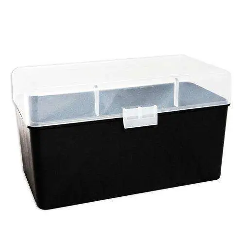 412 – Ultra Mag. 50rd Clear ammo flip top box 412 – Ultra Mag. 50rd Clear ammo flip top box