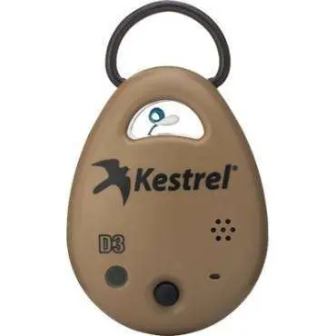 Kestrel DROP D3 Temp Humidity Pressure & DA Monitor Tan