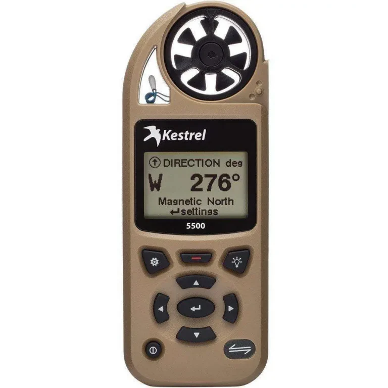 Kestrel 5500 Weather Meter with LiNK + Vane Mount Desert Tan