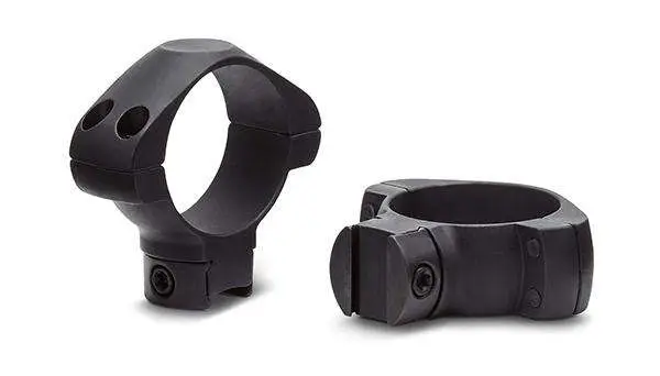 Pair of 1″ Steel Mounting Rings for Airguns & 3/8″ Rails – Low