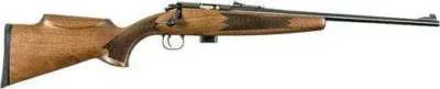 CRICKETT COMPACT 722 WALNUT DELUXE STOCK BLUED .22LR