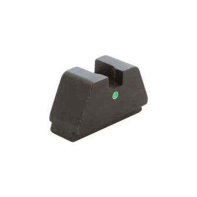 Green Tritium single dot No Outline .451in H .165in Sq Notch GLOCK