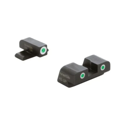 Green Tritium FRONT Green Tritium REAR 3 dot sight Hellcat Std.