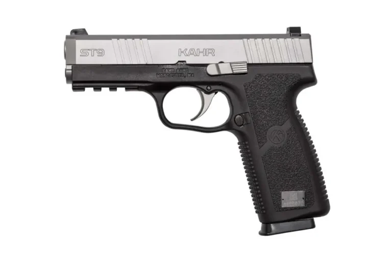 Kahr Arms ST9093 ST9 9mm Luger 4″ 8+1 Black Stainless Steel Slide Black Polymer Kahr Arms ST9093 ST9 9mm Luger 4″ 8+1 Black Stainless Steel Slide Black Polymer