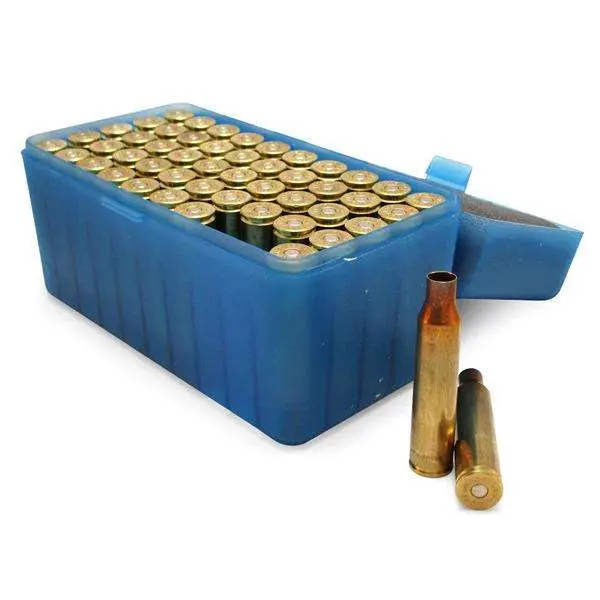 .338 Lapua Magnum New Primed Brass Casing 50/in ammo box
