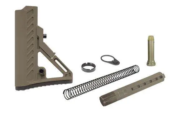 UTG PRO Model 4 Ops Ready S2 Mil-spec Stock Kit-FDE UTG PRO Model 4 Ops Ready S2 Mil-spec Stock Kit-FDE
