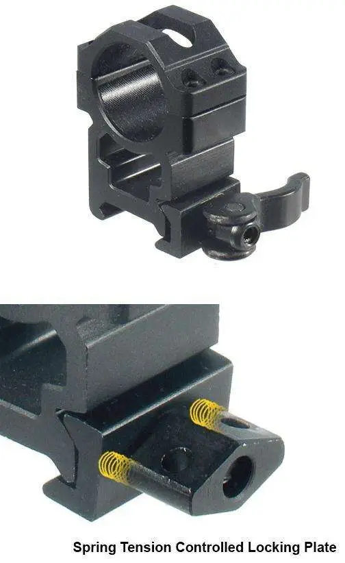 UTG MAX LE QD PIC RINGS 2PC 1″ HIGH UTG MAX LE QD PIC RINGS 2PC 1″ HIGH